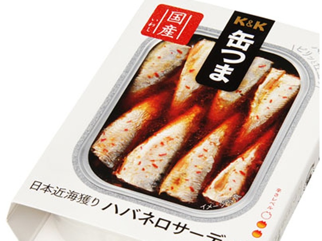Ｋ＆Ｋ 缶つまＰハバネロサーディン １０５ｇ ×24 【全国送料無料】(一部地域除く)の通販は
