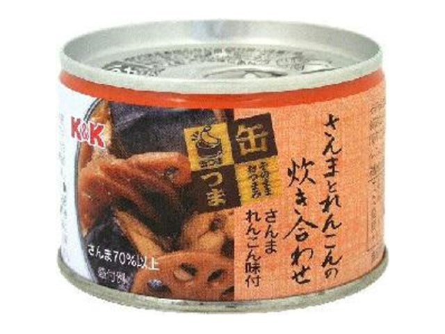 ＫＫ さんまとれんこん炊き合わせ×48【全国送料無料】(一部地域別途)