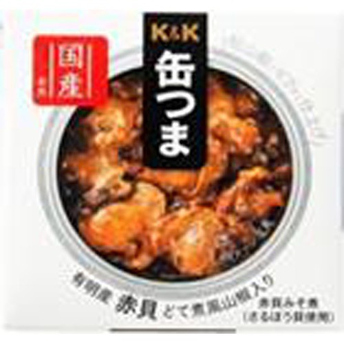 Ｋ＆Ｋ 缶つま 赤貝どて煮風山椒入り Ｆ３号 ×24 【全国送料無料】(一部地域除く)の通販は