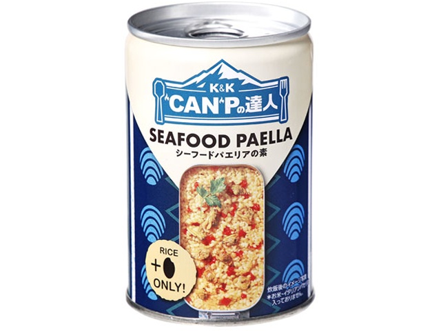 ”ＣＡＮ”Ｐの達人 シーフードパエリアの素  ×24【全国送料無料】(一部地域除く)の通販は 11,342円