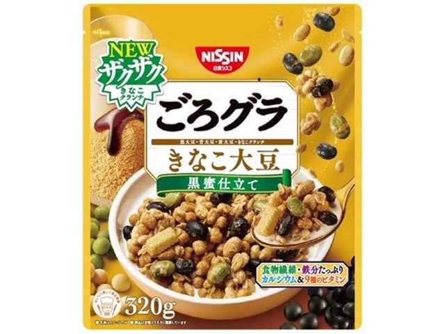 シスコ ごろグラ きなこ大豆３２０ｇ ×12【全国送料無料】(一部地域除く)の通販は 7,626円