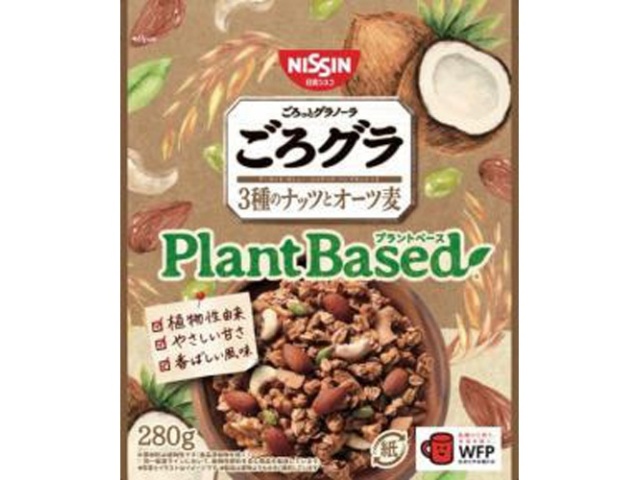 シスコ ごろグラ ３種のナッツとオーツ麦２８０ｇ×12【全国送料無料】(一部地域別途)