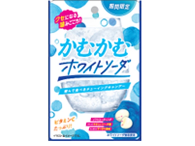 かむかむ ホワイトソーダ 袋３０ｇ ×120 【全国送料無料】(沖縄・離島は別途)