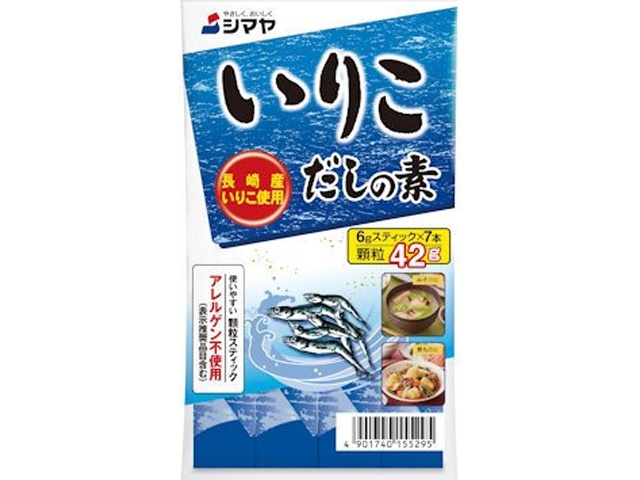 シマヤ いりこだしの素 ６ｇｘ７本 ×60【全国送料無料】(一部地域別途)