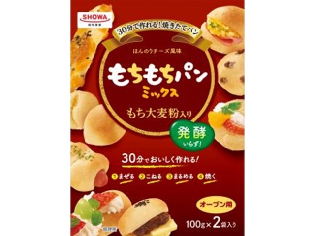 昭和 もちもちパンミックス２００ｇ  ×24【全国送料無料】(一部地域除く) 7,281円