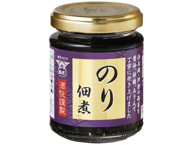 酒悦 のり佃煮 １２５ｇ×24【全国送料無料】(一部地域別途)