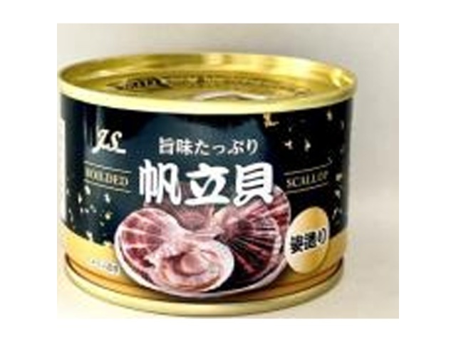 ストー 帆立貝水煮姿造り ×24【全国送料無料】(一部地域別途)