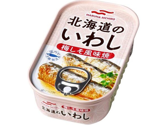 マルハ 北海道のいわし 梅しそ風味焼８５ｇ×60【全国送料無料】(一部地域別途)