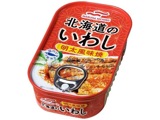 マルハ 北海道のいわし 明太風味焼８５ｇ×60【全国送料無料】(一部地域別途)