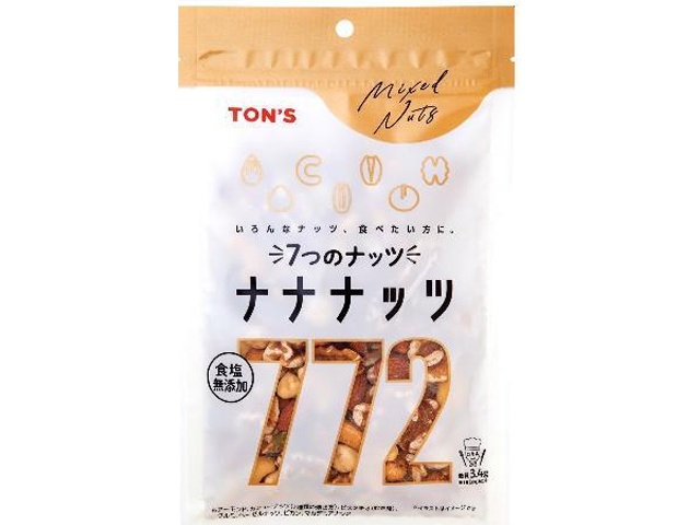 東洋ナッツ 食塩無添加ナナナッツ１６０ｇ ×10 【全国送料無料】(沖縄・離島は別途)