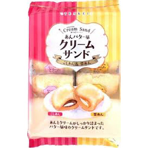 Amazon | 天恵製菓 あんバター風クリームサンド 6個×12袋 | 天恵