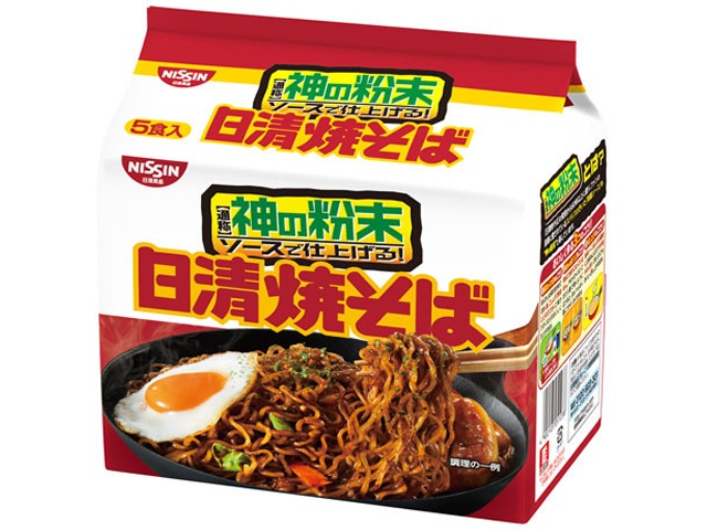 日清（袋５食）焼そば ×18 【送料込】(沖縄・離島は別途)