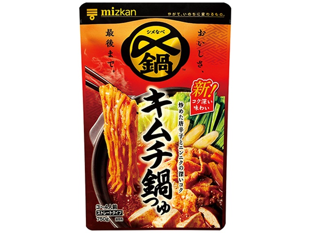 ミツカン 〆まで美味しいキムチ鍋つゆ ７５０ｇ ×12 5,179円