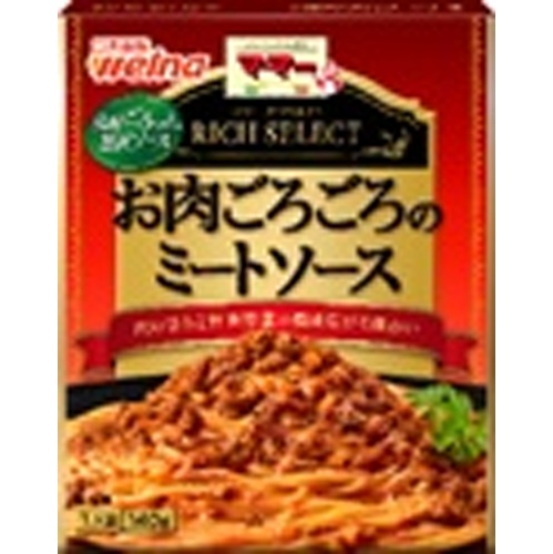 マ・マー リッチセレクト ミートソース １人前  ×30 【全国送料無料】(一部地域除く)の通販は