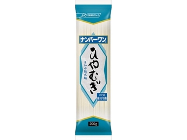 日清 ナンバーワン ひやむぎ２００ｇ ×40 【送料込】(沖縄・離島は別途)