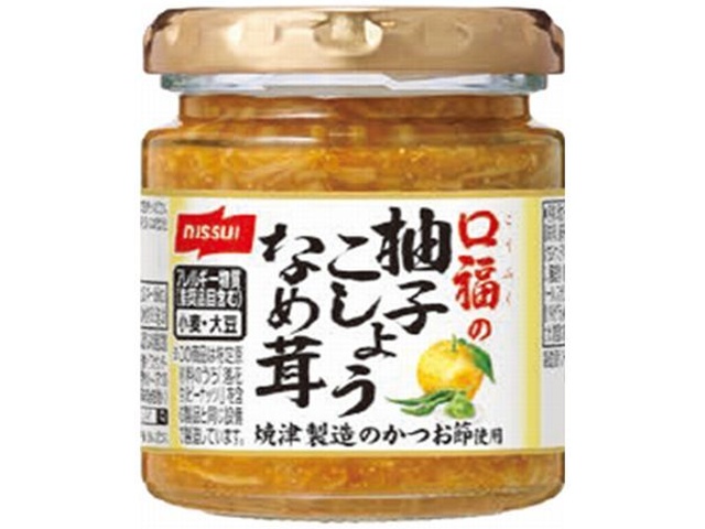 ニッスイ 口福の柚子胡椒なめ茸 ×24【全国送料無料】(一部地域別途)