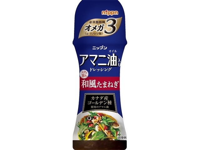 オーマイ アマニ油入りドレッシング 和風たまねぎ ×24 【全国送料無料】(一部地域除く)の通販は 10,909円