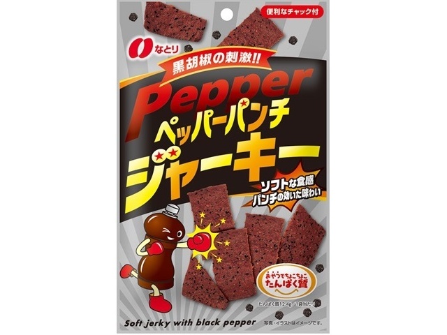 なとり ペッパーパンチジャーキー４０ｇ ×30 【全国送料無料】(沖縄・離島は別途)