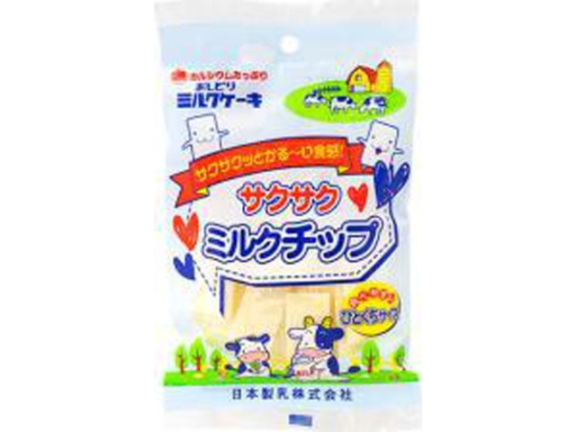 日本製乳 サクサクミルクチップ ３８ｇ ×30 【全国送料無料】(沖縄・離島は別途)