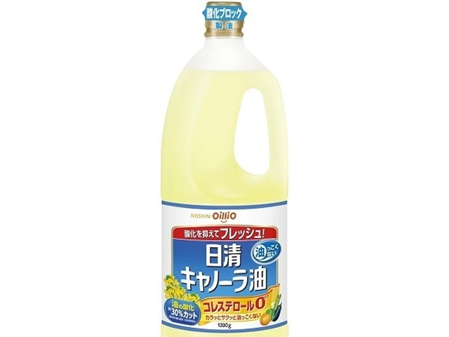 日清 キャノーラ油 １３００ｇ ×10【全国送料無料】(一部地域別途)