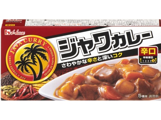 ハウス食品 ジャワカレー辛口 １０４ｇ ×120 【送料込】(沖縄・離島は別途)