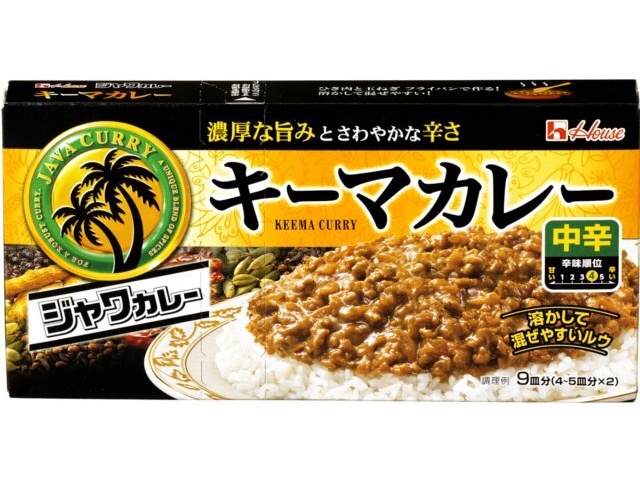 ハウス食品 ジャワカレー キーマカレー中辛１７６ｇ ×60 【送料込】(沖縄・離島は別途)