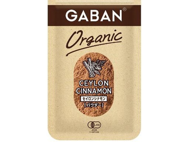 ギャバン オーガニック セイロンシナモンパウダー ×10 【全国送料無料】(一部地域除く) 5,428円