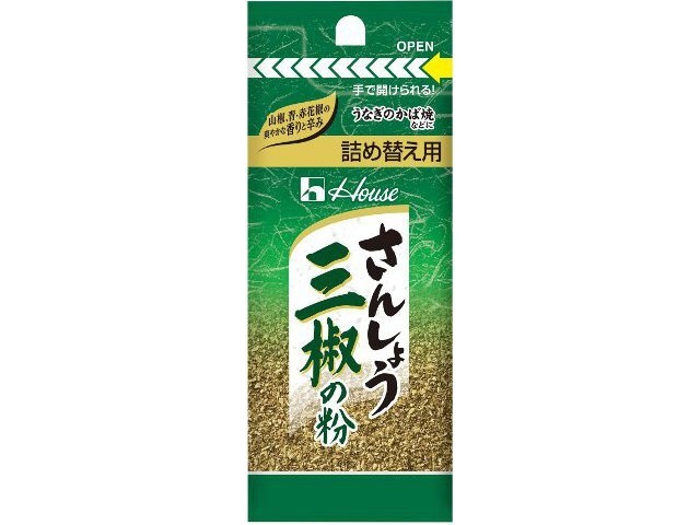 ハウス食品 三椒の粉 詰め替え７ｇ ×120【全国送料無料】(一部地域別途)