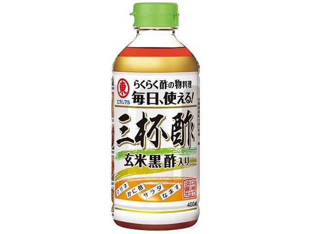ヒガシマル 三杯酢 ４００ｍｌ×12【全国送料無料】(一部地域別途)