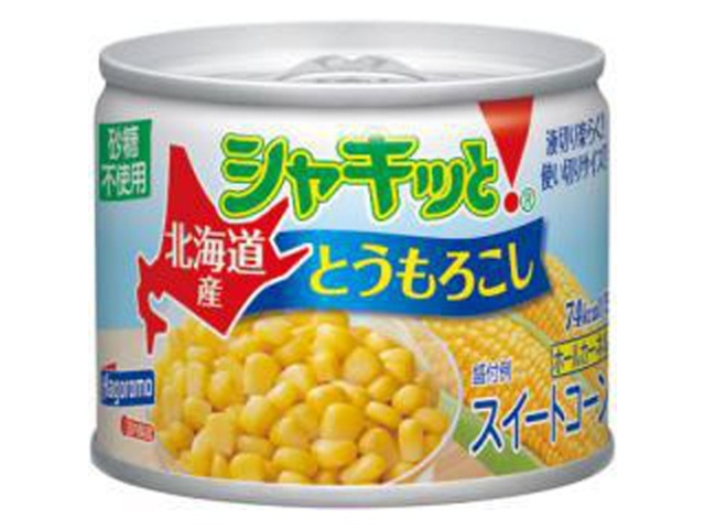 はごろも 北海道産シャキッと！とうもろこし ９０ｇ×24【全国送料無料】(一部地域別途)