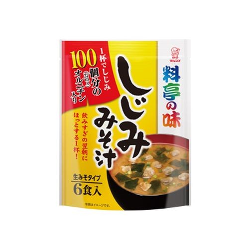 マルコメ お徳用料亭の味しじみ６食 ×42 【全国送料無料】(一部地域除く)の通販は