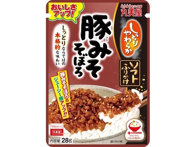 丸美屋 ソフトふりかけ 豚みそそぼろ×80【全国送料無料】(一部地域別途)