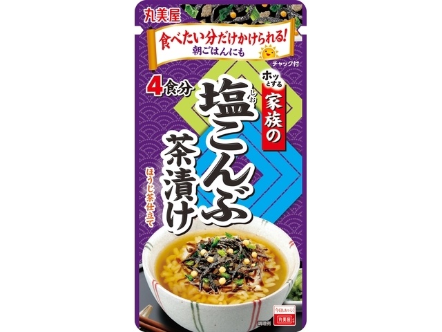 丸美屋 家族の塩こんぶ茶漬け ２８ｇ ×60 【全国送料無料】一部地域別途の通販は