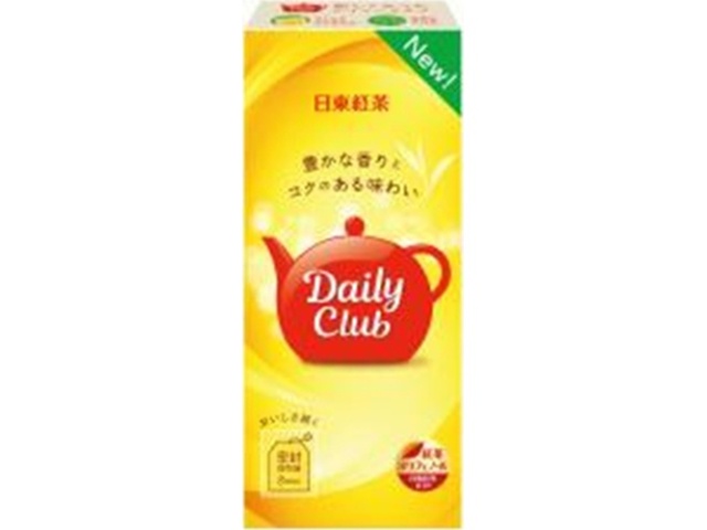 日東紅茶 デイリークラブティーバッグ ８Ｐ ×120 【送料込】(沖縄・離島は別途)