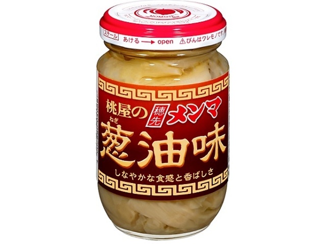 桃屋 穂先メンマ 葱油味１１０ｇ×48【全国送料無料】(一部地域別途)