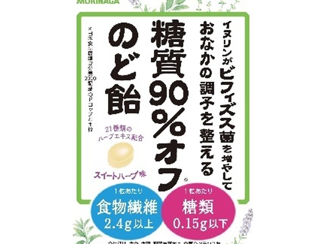 森永 糖質９０％オフのど飴 ５８ｇ ×112 【全国送料無料】(沖縄・離島は別途)