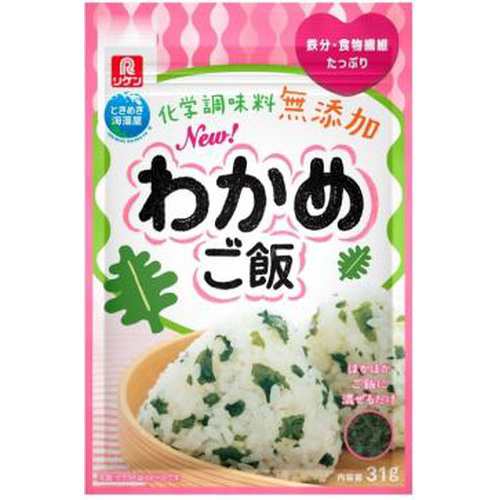 リケン わかめご飯 ３１ｇ ×60 【全国送料無料】一部地域別途の通販は