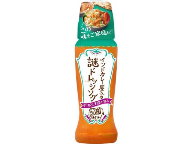 リケン インドカレー屋さん謎ドレッシング１９０ｍｌ ×24【全国送料無料】(一部地域別途)