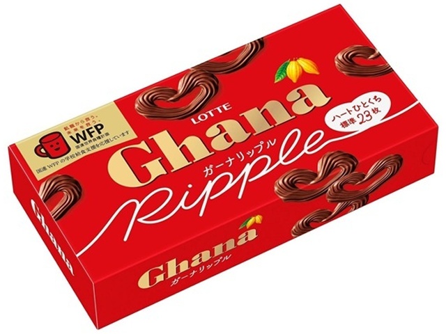 ロッテ ガーナリップル ５８ｇ ×120 【全国送料無料】(沖縄・離島は別途)