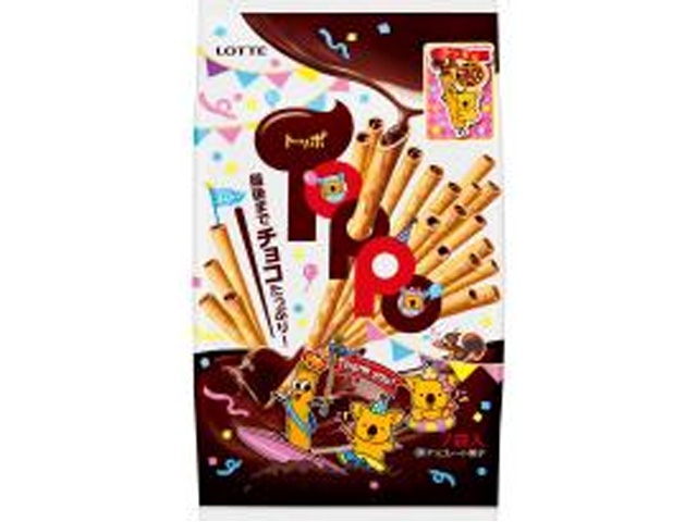 ロッテ トッポ袋 ７袋  ×18 【全国送料無料】(沖縄・離島は別途)