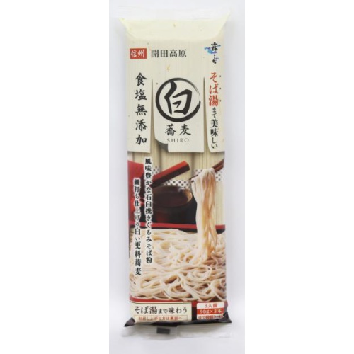 はくばく そば湯までおいしい蕎麦白２７０ｇ ×10の通販は