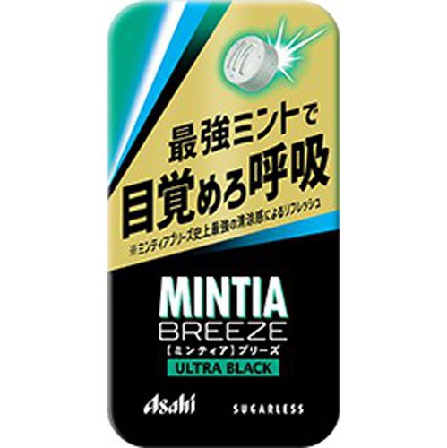 アサヒグループ食品 ミンティアブリーズウルトラブラック30粒 ×96の通販は