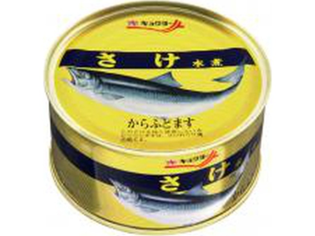 極洋 さけ水煮 １８０ｇ×48【全国送料無料】(一部地域別途)