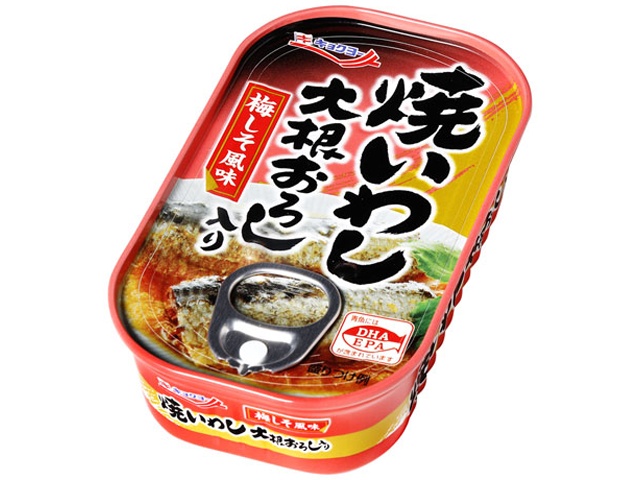 極洋 焼いわし大根おろし入り 梅しそ風味１００ｇ×60【全国送料無料】(一部地域別途)