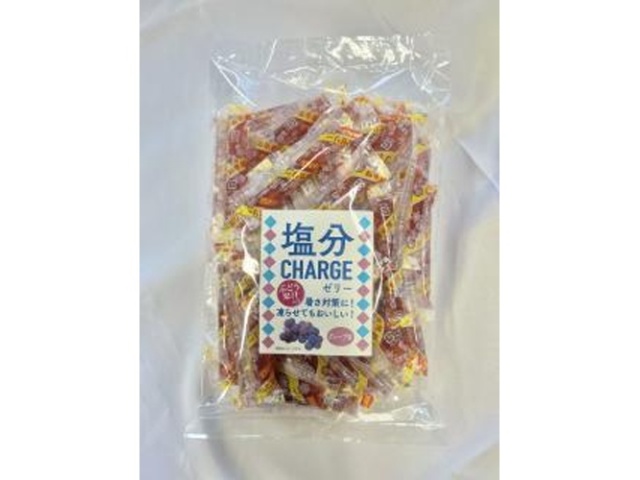 坂製菓 塩分チヤージゼリーグレープ ５００ｇ ×15 【全国送料無料】(沖縄・離島は別途)
