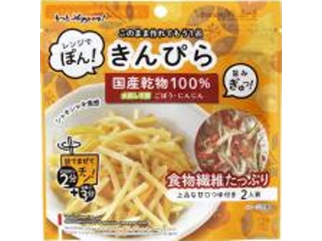もっとＮｉｐｐｏｎ！レンジでぽん！ きんぴら５０ｇ×60【全国送料無料】(一部地域別途)