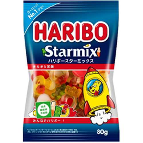 ハリボー スターミックス ８０ｇ ×80の通販は
