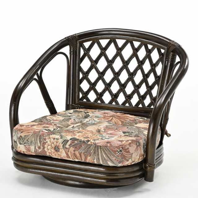 今枝商店 Romantic Rattan 籐回転座椅子 TK70301-