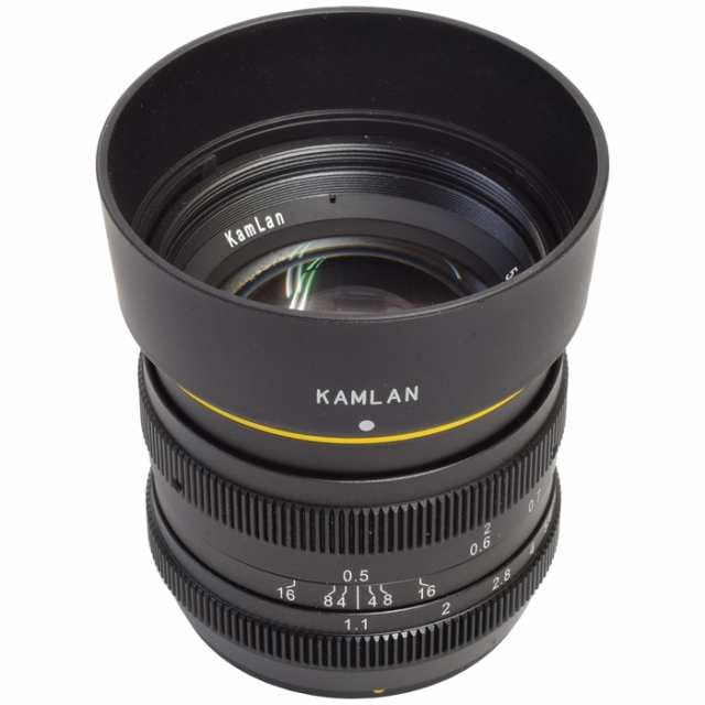 最新海外 KAMLAN FS 50mm F1.1 マイクロフォーサーズ レンズ - カメラ