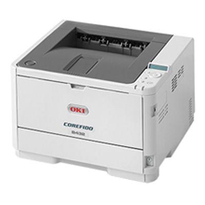 ＜COREFIDO＞LEDプリンター B432DNW(モノクロ/USB2.0/LAN/W-LAN/自動両面/A4/5年間無償保証) OKI B432DNW【送料無料】